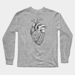 Heart/Brain Synthesis Long Sleeve T-Shirt